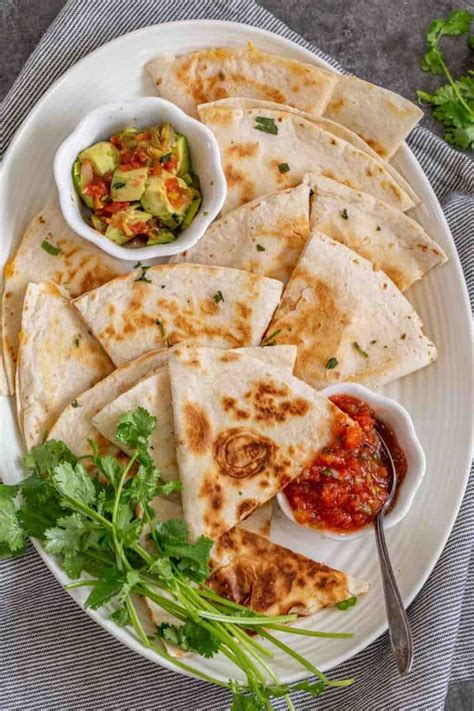 Cheese Quesadilla - Valentina's Corner