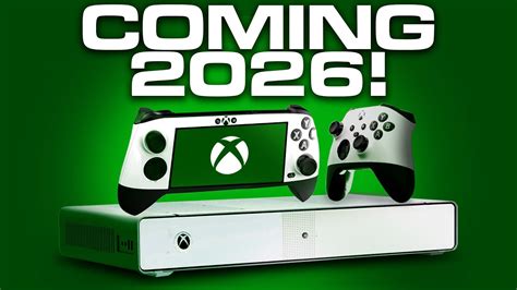 Revealed Xbox Handheld & Next Xbox Consoles Coming 2024 & 2026? Xbox Series X2 - All-digital ...