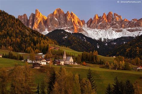 Alpine village in autumn | Alpine village, Village, Wonders of the world