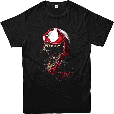 Spiderman T-Shirt, Carnage Dribble T-Shirt, Marvel Superhero Top