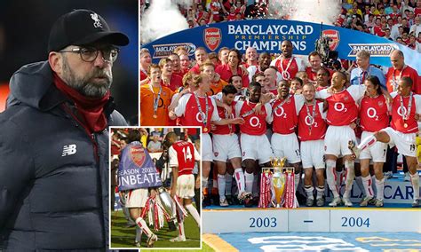 Liverpool S Loss Is A Reminder Of The Might Of Arsenal S Invincibles ...