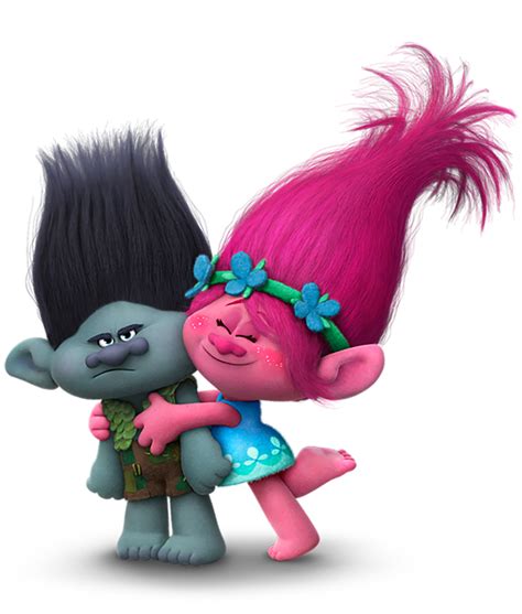 Image - Dreamworks Trolls - Princess Poppy hugging Branch.png | Trolls (film) Wikia | FANDOM ...