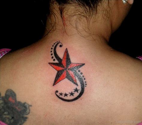 Red Star Tattoo On Back | Tattoo Designs, Tattoo Pictures