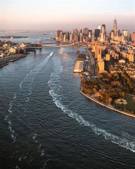 NYC Tourism on Instagram: "A helicopter view up the Hudson River. 📷: @craigsbeds 🚁🗽🍎 # ...