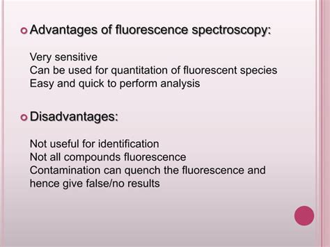 Fluorescence spectroscopy