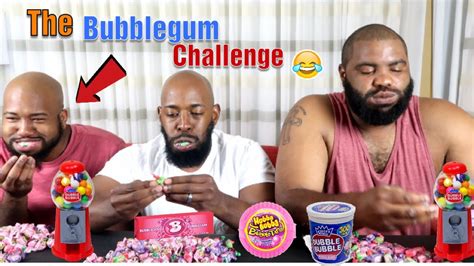 THE BUBBLE GUM CHALLENGE! - YouTube