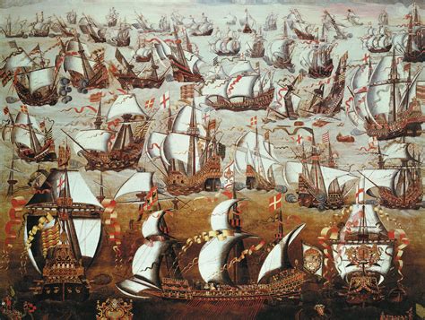 Defeat of the Spanish Armada - Warfare History Network