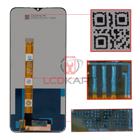 RealMe C11 Display and Touch Screen Glass Replacement - RMX2185 - LCD Kart