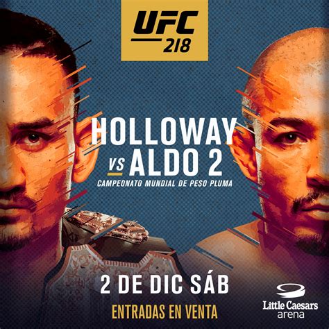 Max Holloway vs Jose Aldo: Estelar De UFC 218 | UFC ® - News