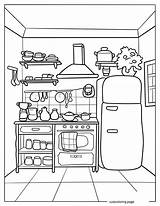 Kitchen Coloring Pages22  Free Printable coloring Pages Cute sketch template