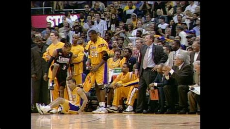 Remembering Allen Iverson’s Famous Step Over Tyronn Lue in 2001 NBA ...