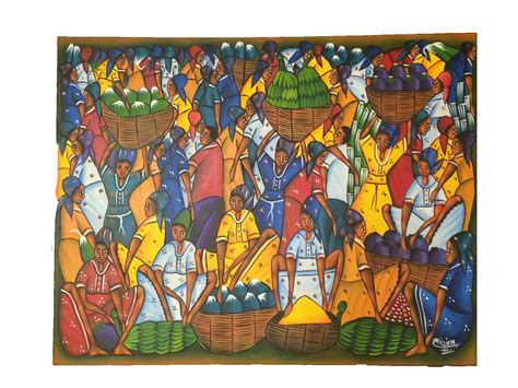 Haitian Art Painting By Millien | Modernism