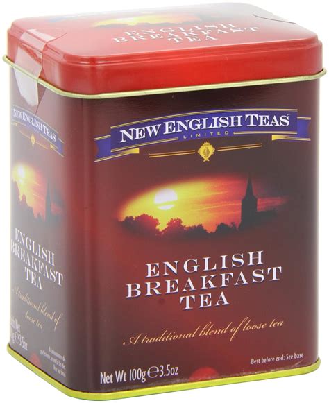 New English Teas English Breakfast Traditional Loose Tea Tin 100g ...