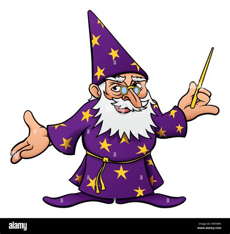 Merlin Wizard Cut Out Stock Images & Pictures - Alamy