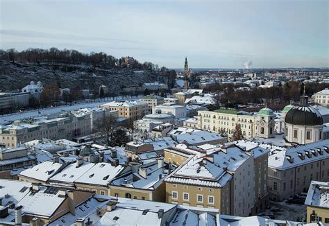 Winter Snow In Salzburg, Austria Digital Art by Lost Horizon Images ...