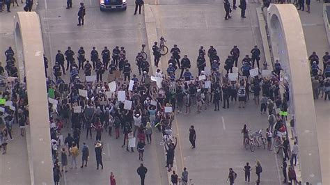 Texas Sky Ranger: Police, Protesters Face Off in Fort Worth – NBC 5 ...