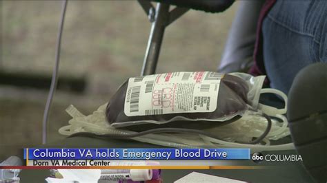 Dorn VA Medical Center host emergency blood drive - ABC Columbia