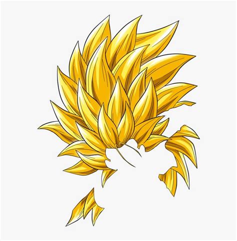 Super Saiyan 3 Hair Png - Trunk Super Saiyan Dragon Ball PNG Image | Transparent PNG Free ...