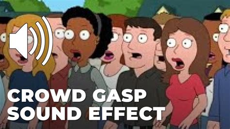 Crowd Gasp Sound Effect - Sound Effect MP3 Download