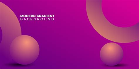 Minimal geometric background. Modern purple gradient shapes composition 15407386 Vector Art at ...