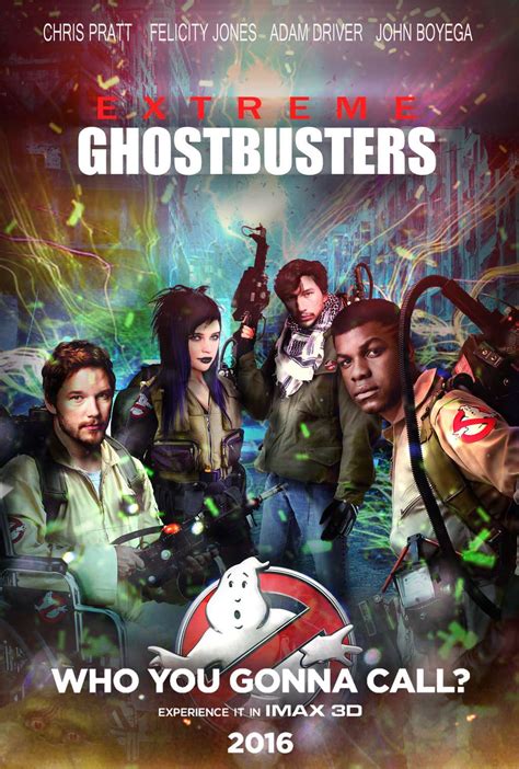 Fan art: Extreme Ghostbusters live action film - Ghostbusters News