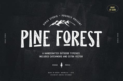 31 Best Outdoors Camping Fonts 🏕️ | Design Inspiration