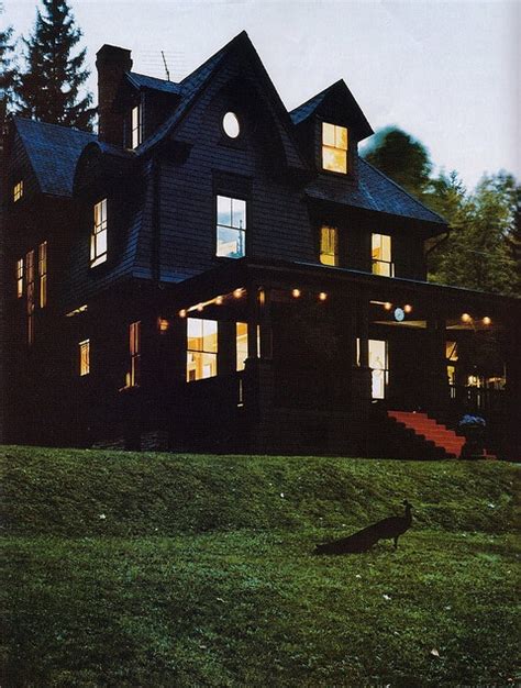 I've always wanted to live in a black victorian house. Thank you, Anton ...