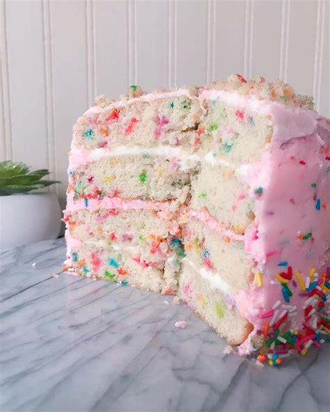 Homemade confetti cake! : r/vegan