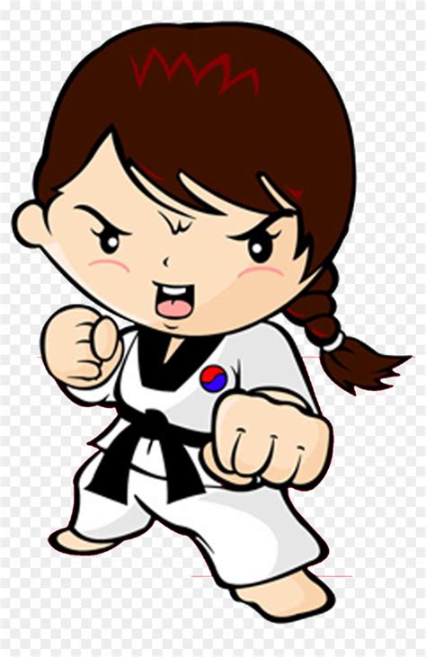 Taekwondo Open Day - Taekwondo Girl Clip Art, HD Png Download - 1198x1500(#6158808) - PngFind