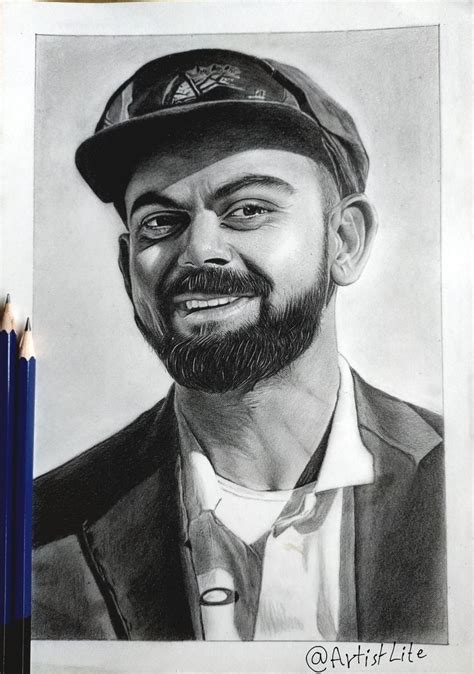 Virat Kohli /pencil sketch in 2022 | Pencil drawings, Pencil sketch ...