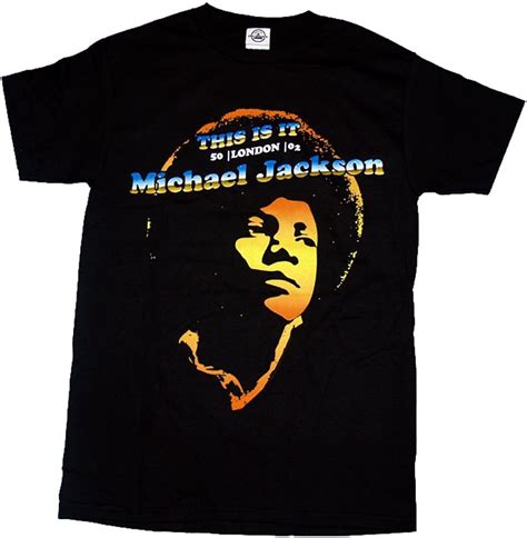 Michael Jackson - This Is It Tour Tribute T-Shirt - Small: Amazon.ca ...