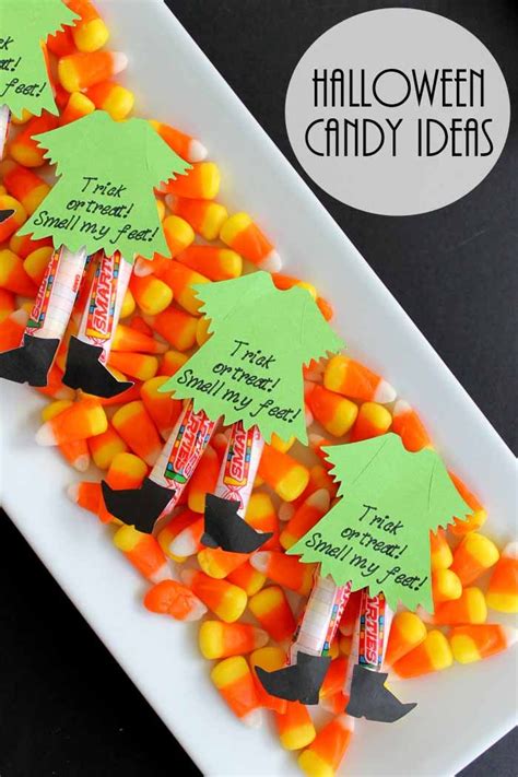 Spooky Witch Legs: Fun Halloween Candy Idea