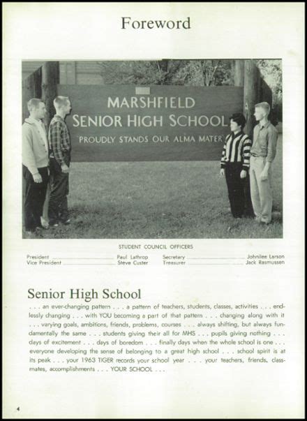 Explore 1963 Marshfield High School Yearbook, Marshfield WI - Classmates