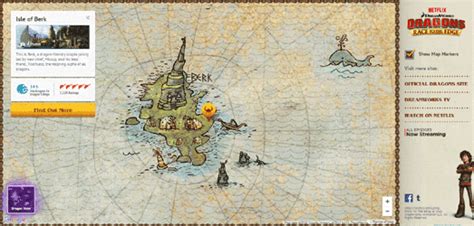 Maps Mania: Explore the Dragons Isle of Berk