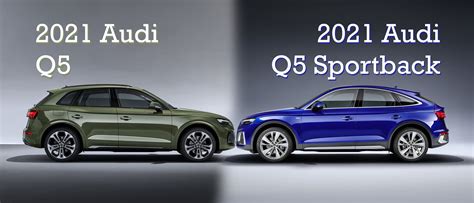 VERGLEICH: 2021 Audi Q5 vs. 2021 Audi Q5 Sportback – autofilou