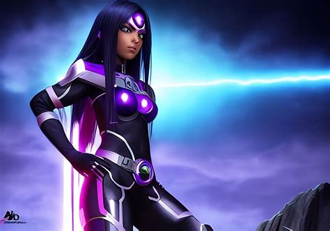 ArtStation - Blackfire - Teen titans