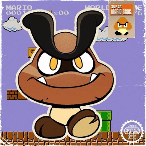 Mushroom Kingdom Redesign on Instagram: "05 - Goomba #bowser #mario # ...