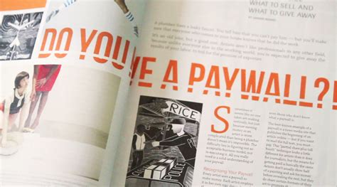 New article in Professional Artist magazine. | About paywall… | Flickr