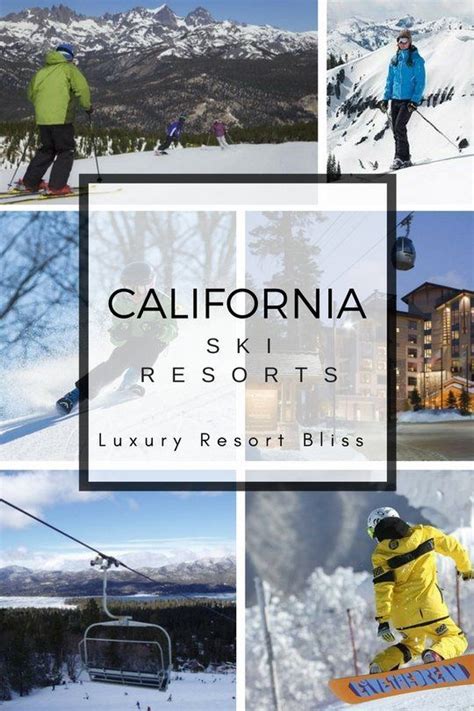 Top California Ski Resorts | California ski resorts, Best family ski ...