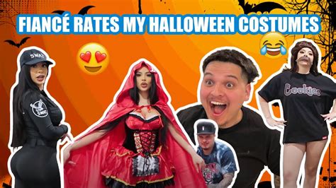 BOYFRIEND RATES MY HALLOWEEN COSTUMES - YouTube