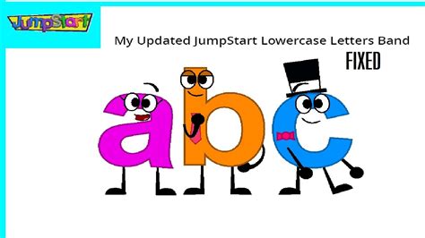 My Updated JumpStart Lowercase Letters Band (2022) - YouTube