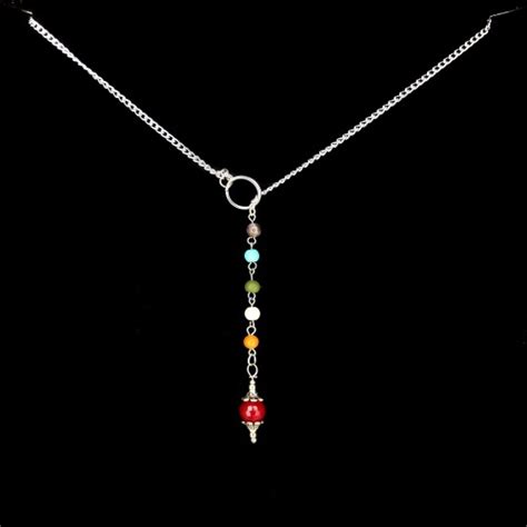 Chakra Pendulum Necklace (Reiki Infused) | Serene Healing Reiki Studio