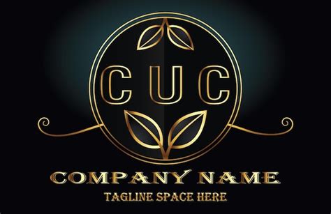 Premium Vector | Cuc letter logo