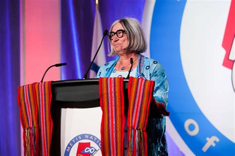 Audrey Poitras Announces Retirement as Métis Nation of Alberta ...