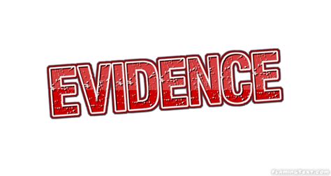 Evidence Logo - LogoDix