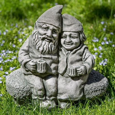 Campania International Sweethearts Garden Statue | Gnome garden, Garden statues, Gnome statues