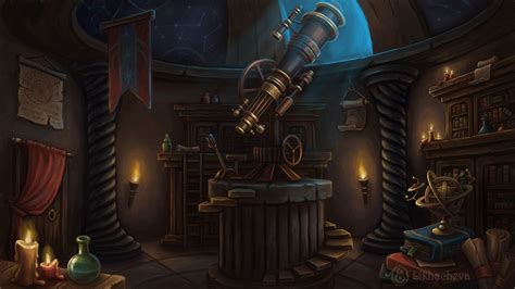 Observatory by Lady-DreamArt.deviantart.com on @DeviantArt | Fantasy concept art, New fantasy ...