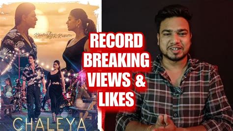 Chaleya Song Record Breaking Views & Likes, Becomes Most Viewed Romantic Song In First 24 Hours ...