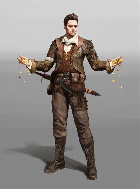 Treasure Hunter, Hookwang Lee | Character portraits, Pathfinder character, Concept art characters