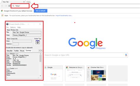 Locate the present address bar in Google Chrome (AutoIT) - AutoIt General Help and Support ...